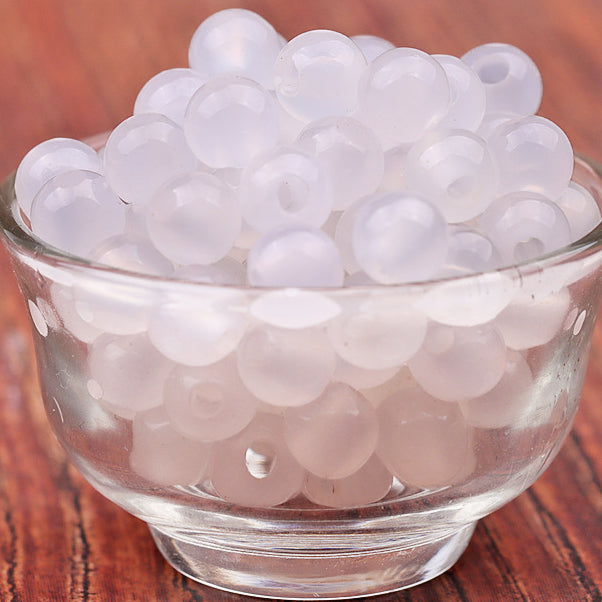 Wholesale 8MM Large Hole Red White Green Onyx Beads